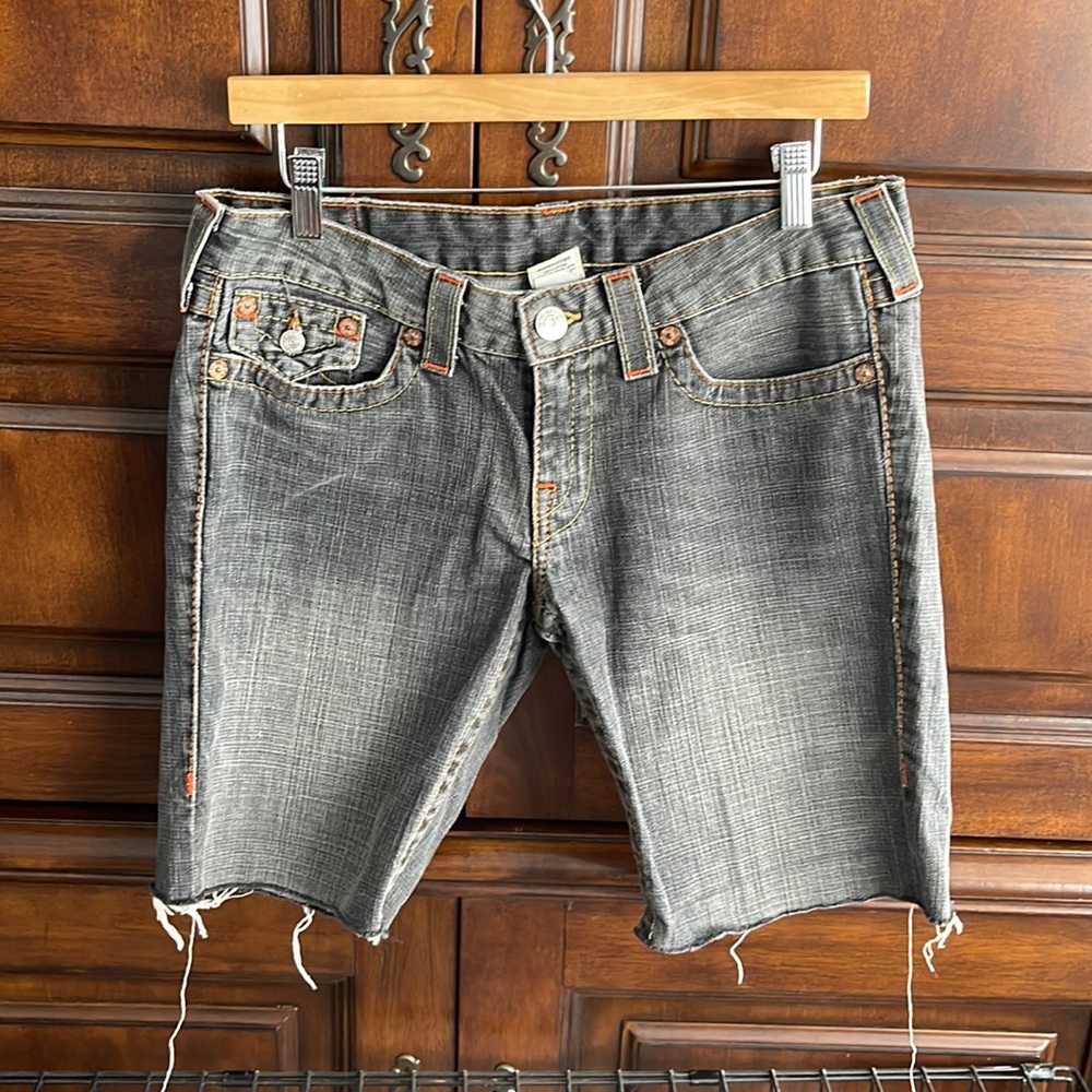 True religion cut-off Jean Shorts